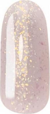 Каучуковая база с глиттером для гель-лака Rubber Base Glitter №011, 9 мл