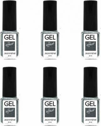 Лак для ногтей Gel 6 мл тон 300 серебристый искрящийся – фото 3