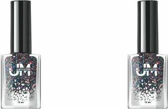 Лак для ногтей с блестками 12 мл тон 405 мульти крупные – фото 3