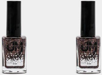 Лак для ногтей с блестками 12 мл тон 407 бронзовые – фото 1