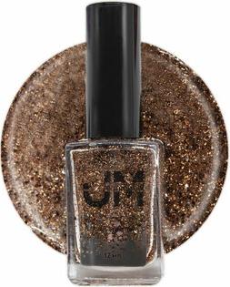 Лак для ногтей с блестками 12 мл тон 407 бронзовые – фото 2