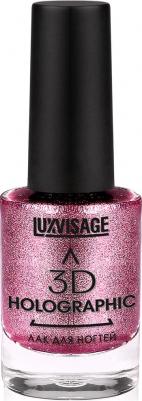 3D Holographic Лак для ногтей №706 (розовый аметист) 11г – фото 1