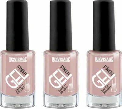 Лак для ногтей "Gel finish", тон 32 бежево-розовый, 9 г, ТМ – фото 3