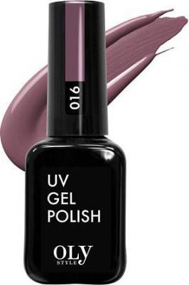 Гель-лак для ногтей UV Gel Polish 016 Бордово-коричневый 10 мл – фото 1