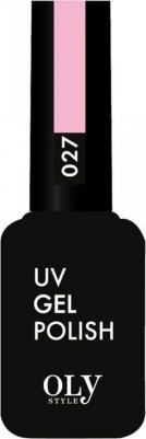 Гель-лак для ногтей UV Gel Polish 027 Светло-розовый 10 мл – фото 3