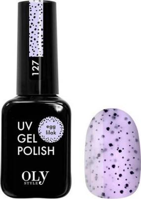 Гель-лак для ногтей UV Gel Polish т.127 Egg lilak 10 мл – фото 1