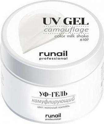 Камуфлирующий УФ-гель (цвет: Молочный коктейль), 56 г – фото 2