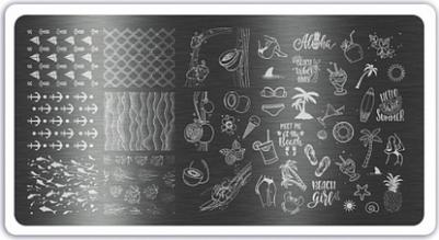 Пластина для стемпинга, №6429 – фото 2