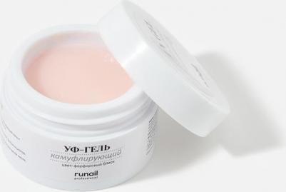 УФ-гель камуфлирующий, фарфоровый блеск 15 г – фото 7