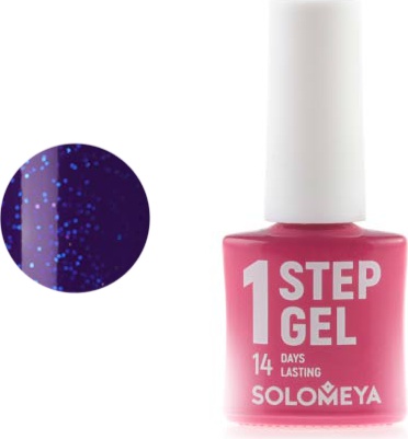 Гель-лак однофазный для ногтей, 24 сапфир / One Step Gel Sapphire 5 мл – фото 2