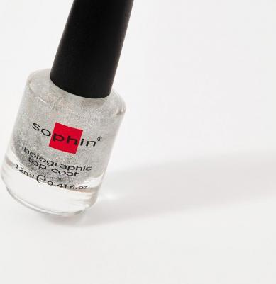 Голографическое верхнее покрытие, серебро, 12 мл – фото 7