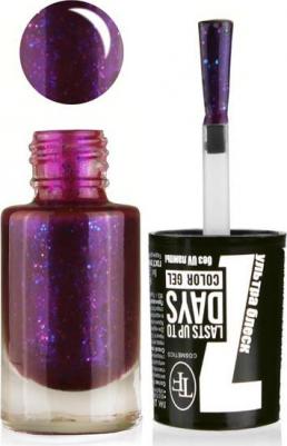 Лак для ногтей COLOR GEL, тон 287/8 мл "Сине-фиолетовый" – фото 8