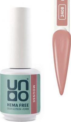 HEMA FREE, Гель лак для ногтей 2408 Мусс - Mousse, розовый, 10 г – фото 1