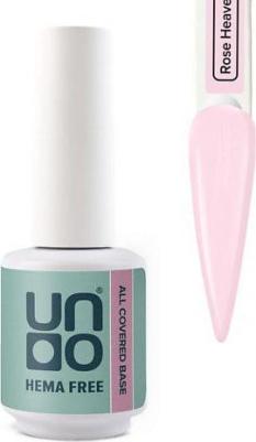 HEMA FREE, Камуфлирующая база для ногтей ALL COVERED BASE GEL, Rose Heaven, 10 г – фото 1