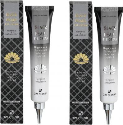 Антивозрастной крем для кожи вокруг глаз с экстрактом черного жемчуга Black Pearl Eye Cream Whitening & Anti-Wrinkle – фото 17