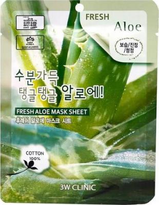 Набор тканевых маскок для лица алоэ Fresh Aloe Mask Sheet, 10 шт – фото 4
