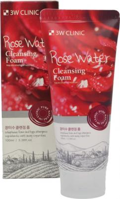 Пенка для умывания натуральная с розовой водой Rose Water Foam Cleansing, 100 мл – фото 20