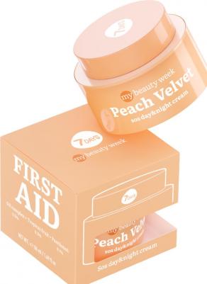 Крем для лица Peach Velvet с пантенолом 50 мл – фото 2