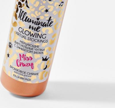 Крем-гель для ног Illuminate Me Miss Crazy №4 Hot Caramel, 200 мл – фото 7