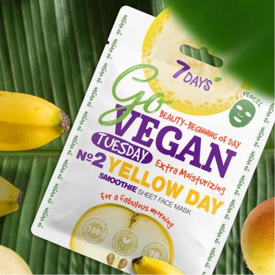 Маска для лица Тканевая Go vegan Tuesday 25г – фото 3