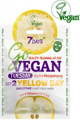 Маска для лица Тканевая Go vegan Tuesday 25г – фото 4