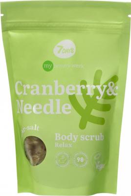 Скраб для тела Cranberry & Needle сахарно-солевой релаксирующий 250 г – фото 1