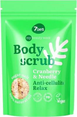 Скраб для тела Cranberry & Needle сахарно-солевой релаксирующий 250 г – фото 3