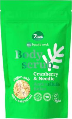 Скраб для тела Cranberry & Needle сахарно-солевой релаксирующий 250 г