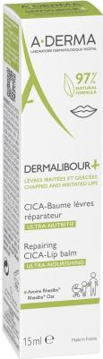 Дермалибур+ Заживляющий восстанавливающий бальзам для губ 15г – фото 7