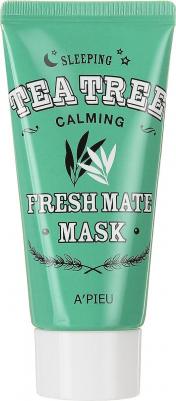 Маска для лица ночная Fresh Mate Tea Tree Mask ( Calming ) 50мл – фото 3
