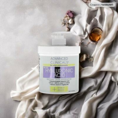 Лосьон для тела, гиалуроновая кислота, мгновенное увлажнение кожи, 454 г – фото 2