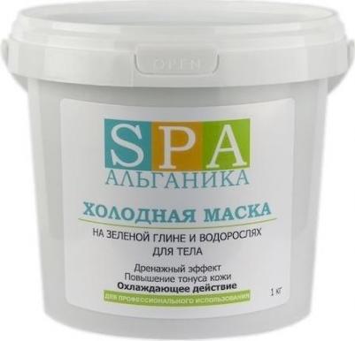 Маска для тела Холодная маска на зеленой глине и водорослях – фото 1