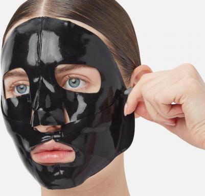 Маска-патчи для лица с углем бамбука Bamboo Charcoal Face Mask Patches – фото 4