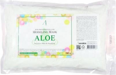 Маска для лица Маска альгинатная с экстрактом алоэ успокаивающая Aloe Modeling Mask – фото 4