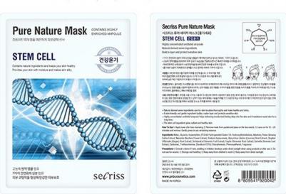Маска Secriss Pure Nature Mask Pack (Stem Cell) – фото 10