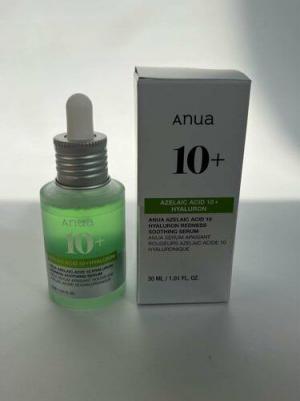 Азелаиновая кислота 10% Гиалуроновая успокаивающая сыворотка для лица с покраснениями для чувствительной кожи