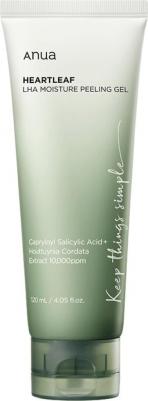 Heartleaf LHA Moisture Peeling Gel Мягкое очищающее и отшелушивающее средство с LHA 4,05 жидких унций – фото 5