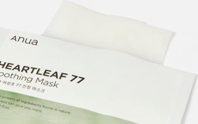 Маска для лица Тканевая маска с экстрактом хауттюйнии HEARTLEAF 77% SOOTHING SHEET MASK 1.0 – фото 11