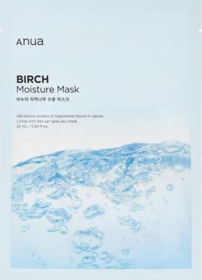 Маска для лица Увлажняющая тканевая маска с экстрактом березового сока BIRCH MOISTURE SHEET MASK 1.0