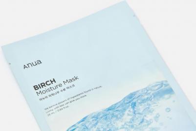 Маска для лица Увлажняющая тканевая маска с экстрактом березового сока BIRCH MOISTURE SHEET MASK 1.0 – фото 4