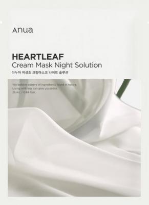 Тканевая ночная крем-маска для лица HEARTLEAF 1 шт – фото 6