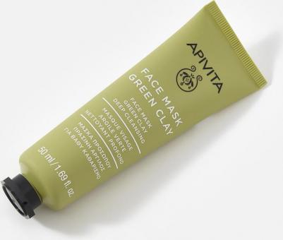 глубоко очищающая Маска для лица FACE MASK GREEN CLAY DEEP CLEANSING 50 мл – фото 1