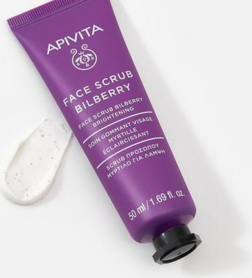 Скраб для лица Bilberry Exfoliating Cream For Radiance With Blueberry 50ml – фото 2