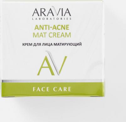 Крем для лица матирующий Anti-Acne Mat Cream, 50 мл (Уход за лицом) – фото 8