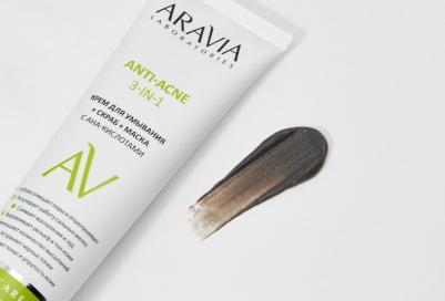 Крем для умывания+скраб+маска с AHA-кислотами Anti-Acne 3-в-1 100мл – фото 3