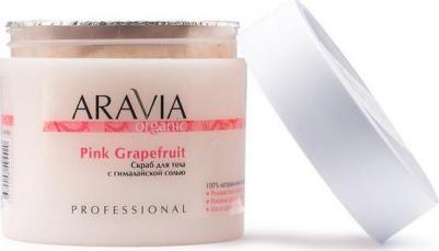 Скраб для тела с гималайской солью Pink Grapefruit, 300 мл – фото 1