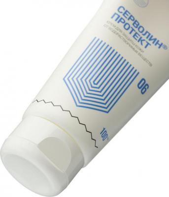 Крем защитный Серволин Протект гидрофобный для рук 100 мл (1198) – фото 4