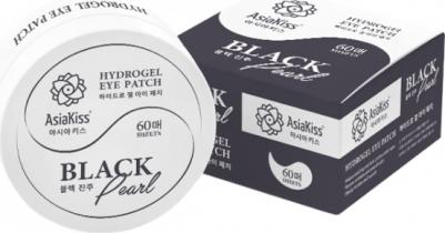 Гидрогелевые патчи АssiaKiss Hydrogel eye patch Black Pearl с экстрактом черного жемчуга 60 шт АК246 – фото 1