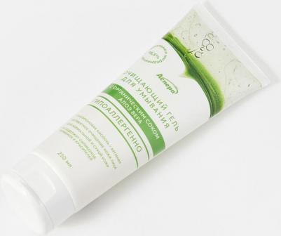 Гель очищающий д/умывания с соком алоэ 250мл – фото 5