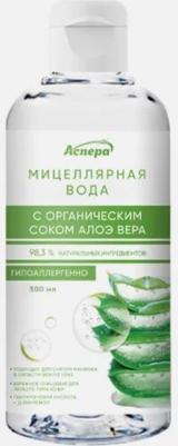 Вода мицеллярная с соком алоэ 300мл – фото 1